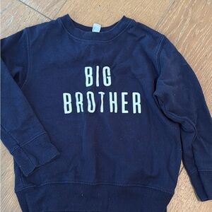 Big Brother Navy Sweatshirt